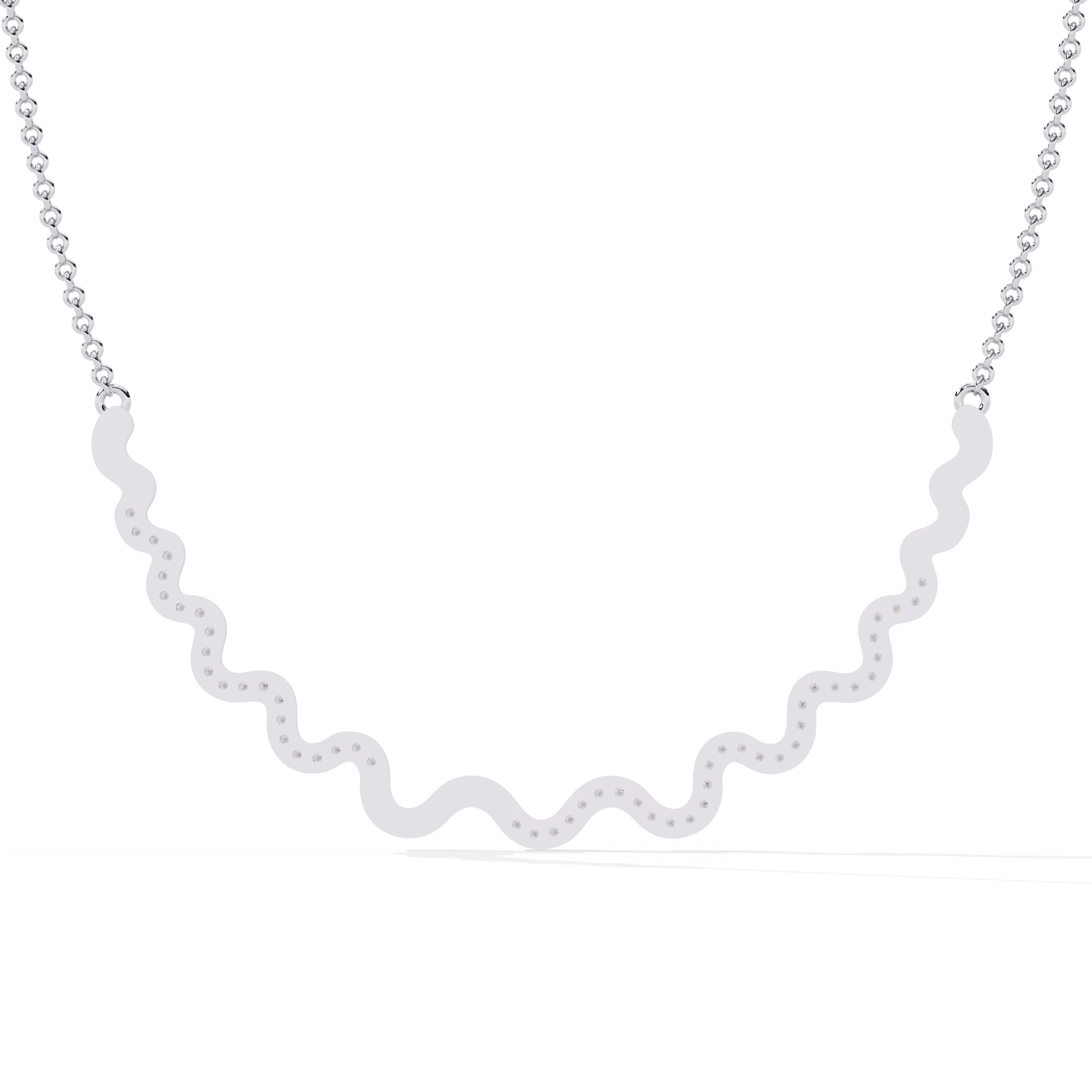 Wave Design Necklace