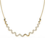 Wave Design Necklace