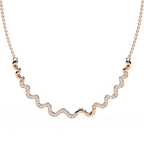 Wave Design Necklace