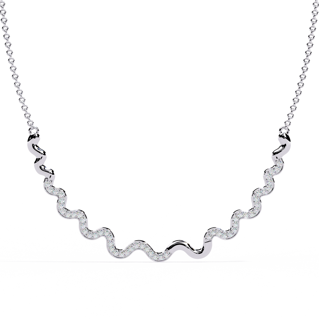 Wave Design Necklace