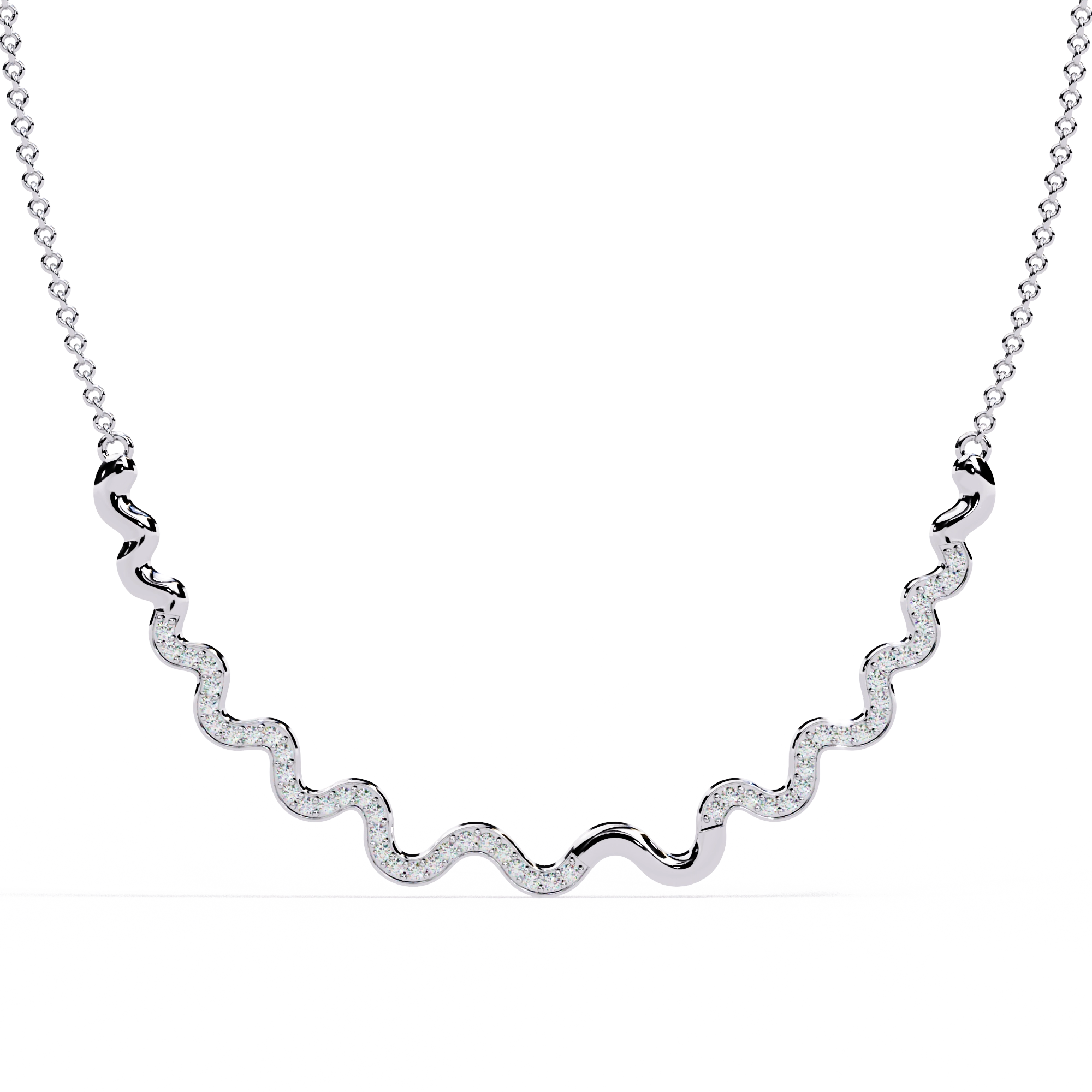Wave Design Necklace