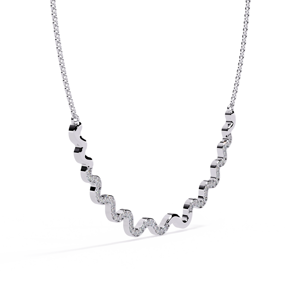 Wave Design Necklace