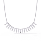 Bar Fringe Necklace
