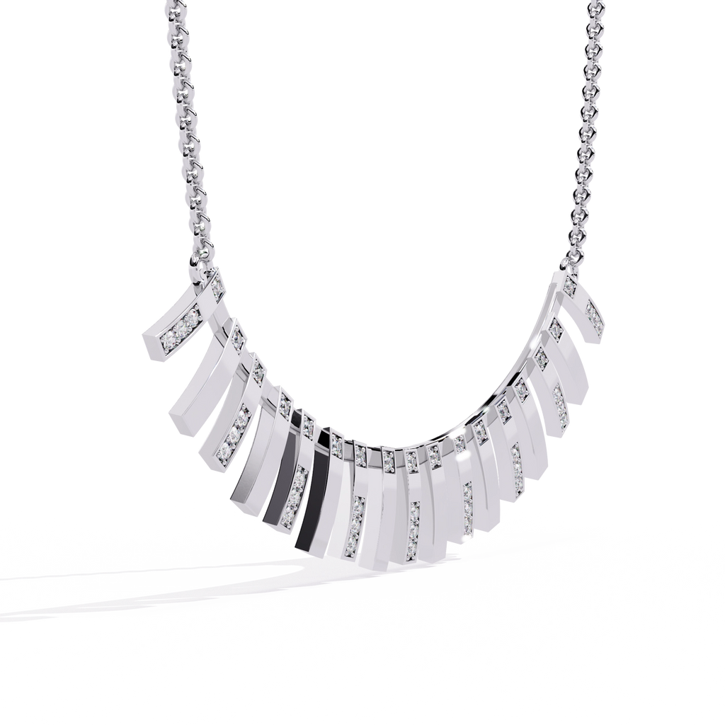 Bar Fringe Necklace