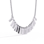 Bar Fringe Necklace