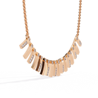 Bar Fringe Necklace