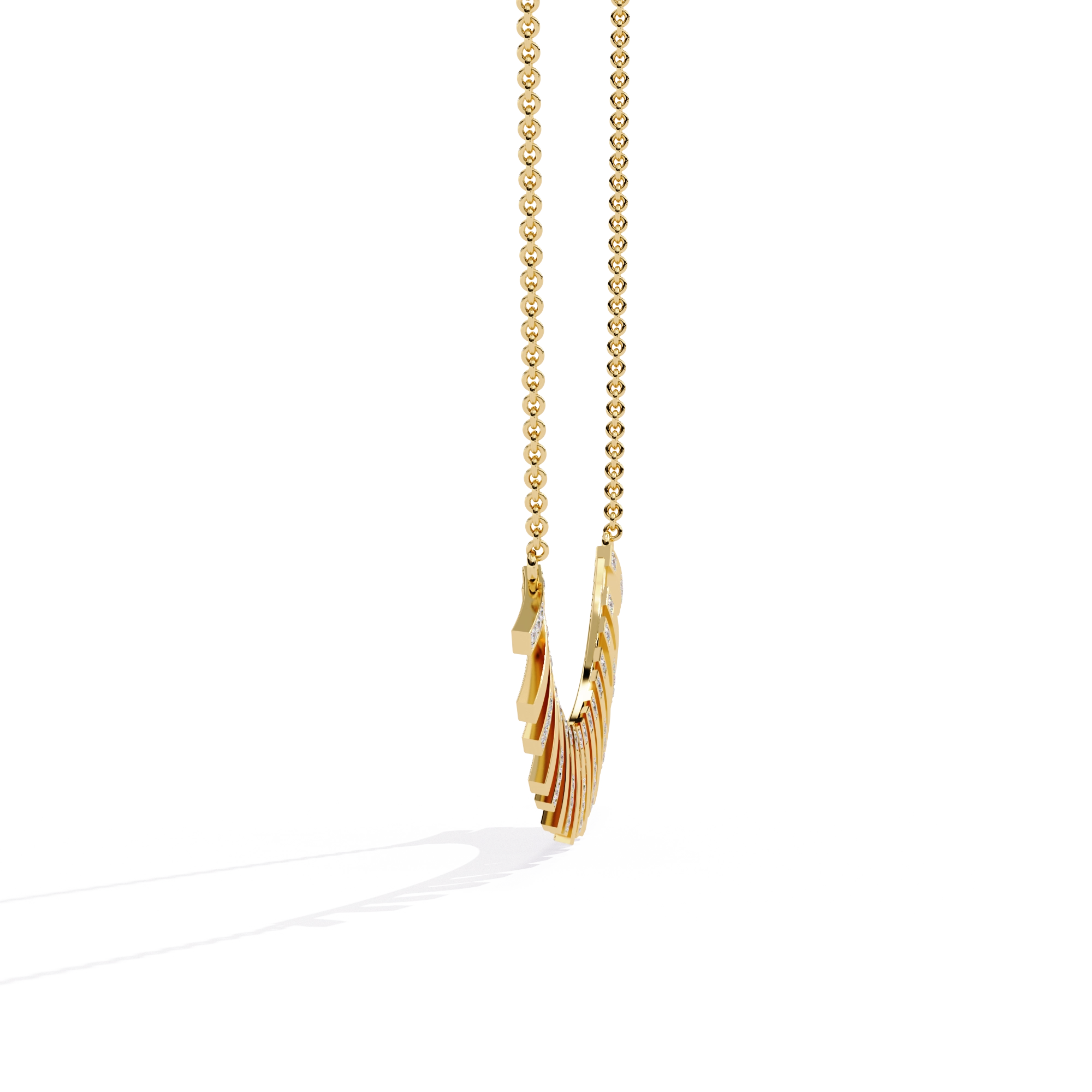 Bar Fringe Necklace
