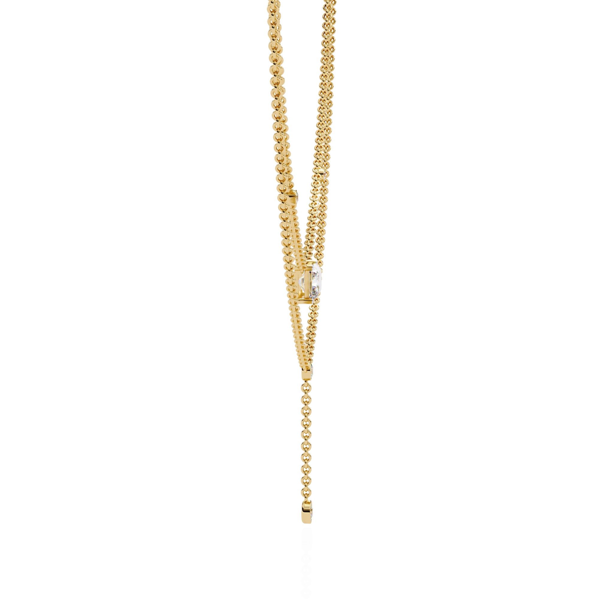 Layered Y Necklace