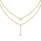 Layered Y Necklace