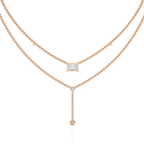 Layered Y Necklace