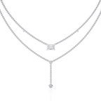 Layered Y Necklace