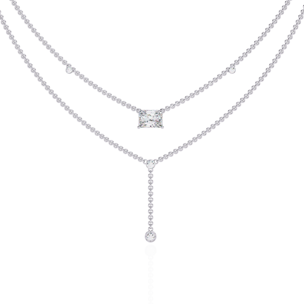 Layered Y Necklace