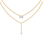 Layered Y Necklace
