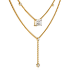 Layered Y Necklace