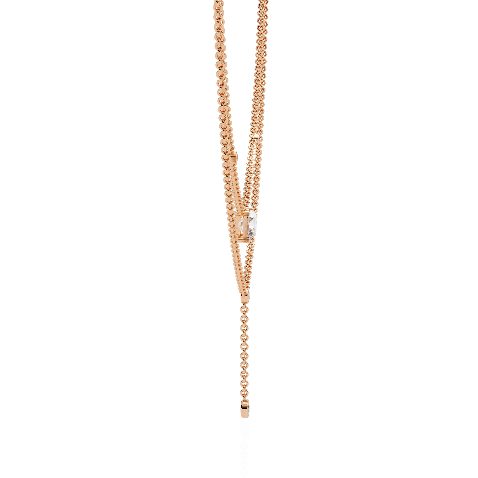 Layered Y Necklace