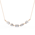 Diamond Station Necklace