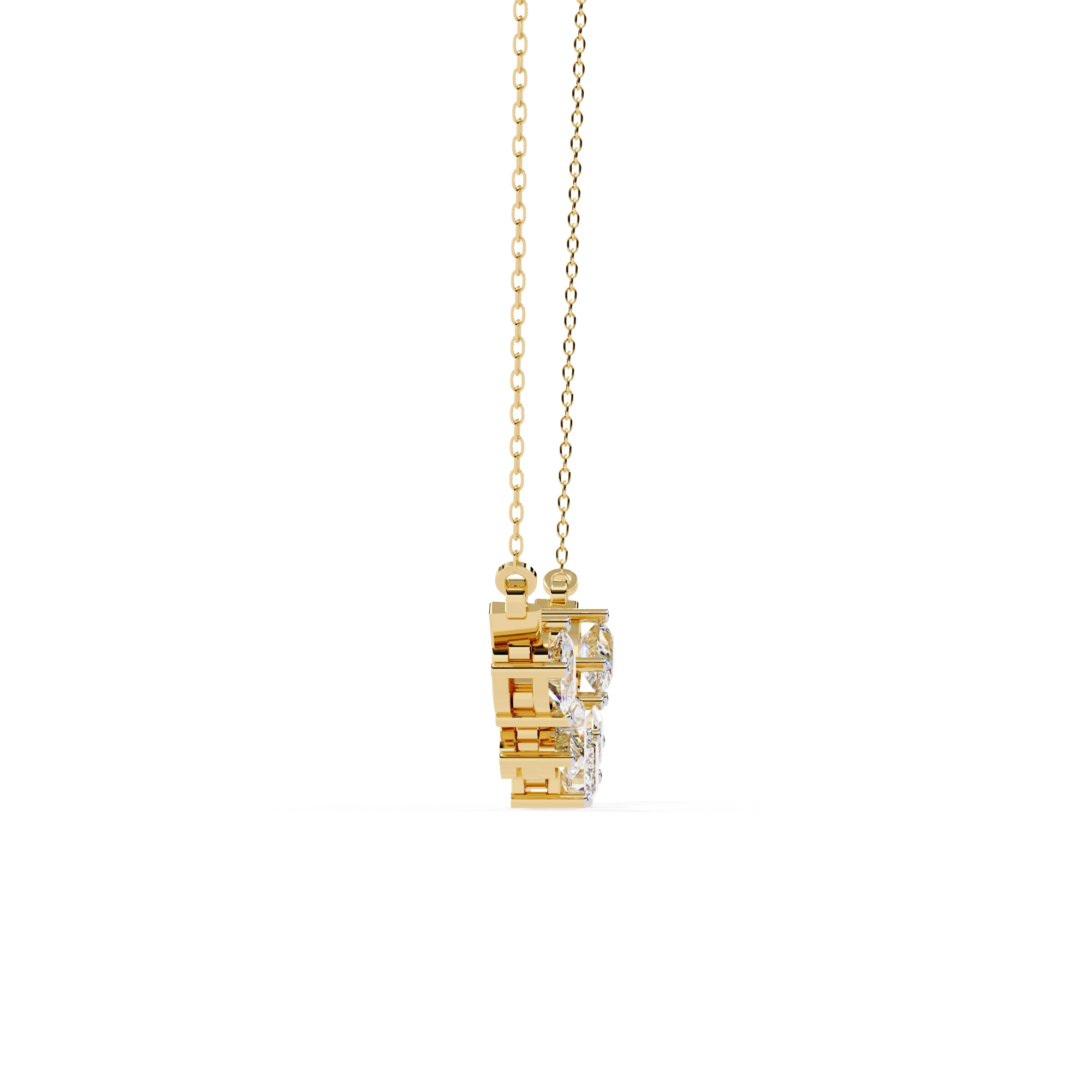 Diamond Station Necklace