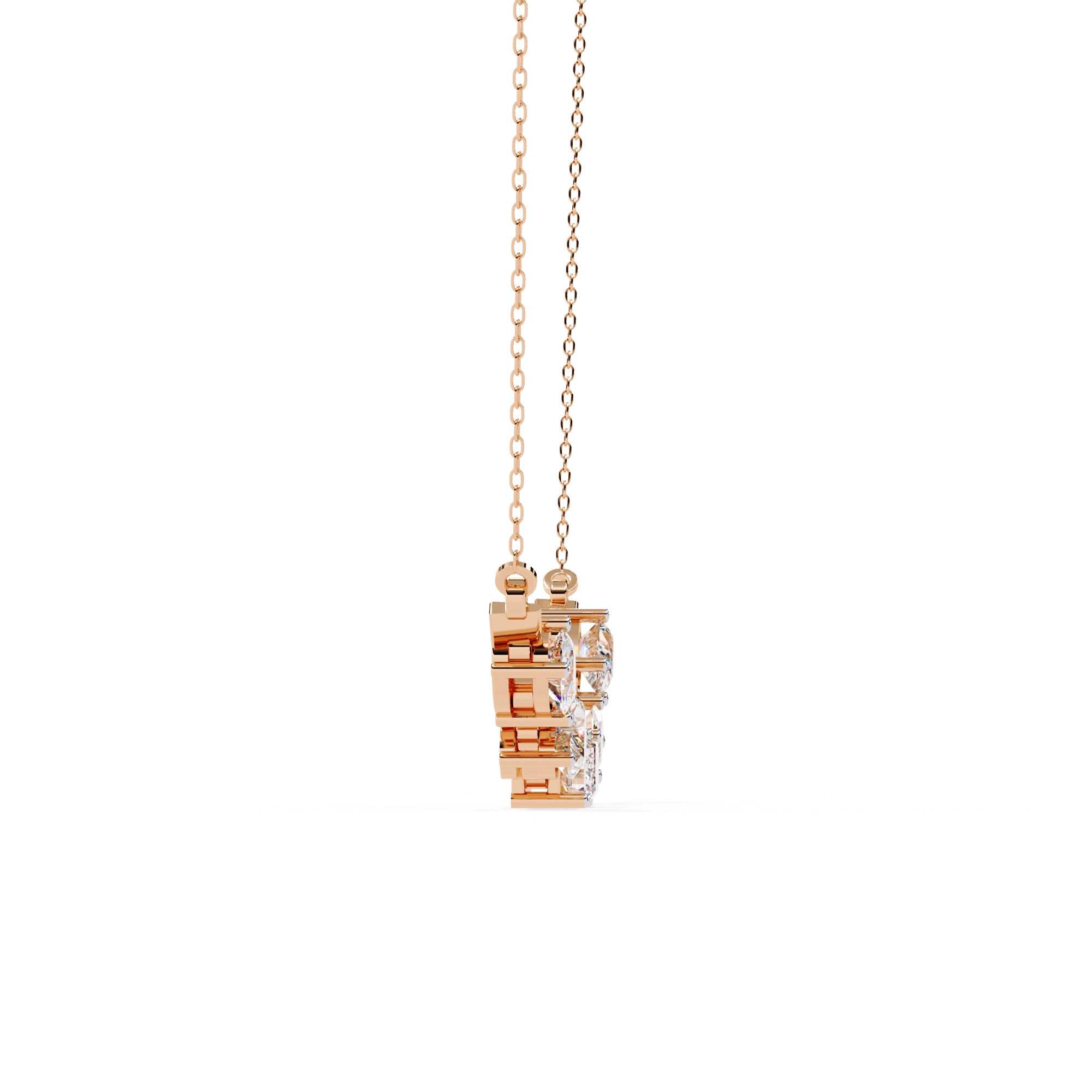 Diamond Station Necklace