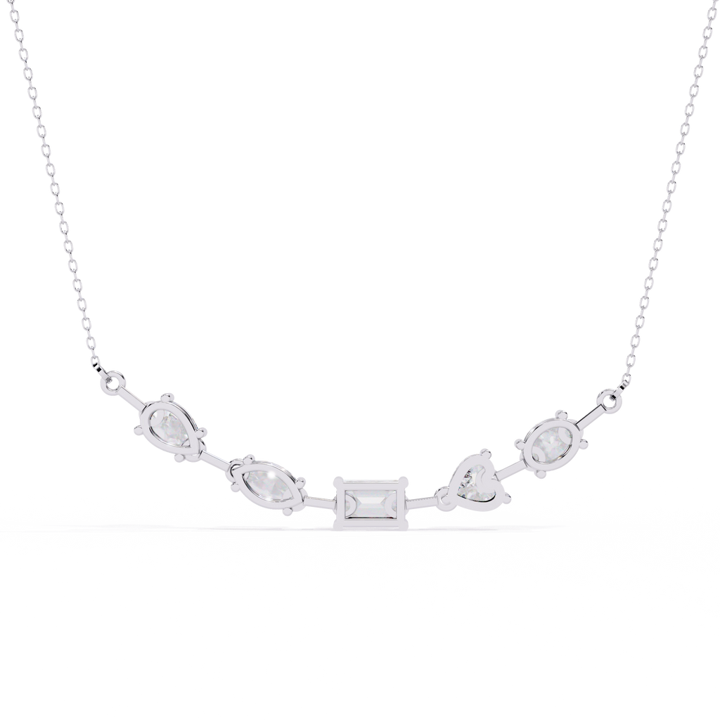 Diamond Station Necklace
