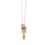 Bow Drop Necklace