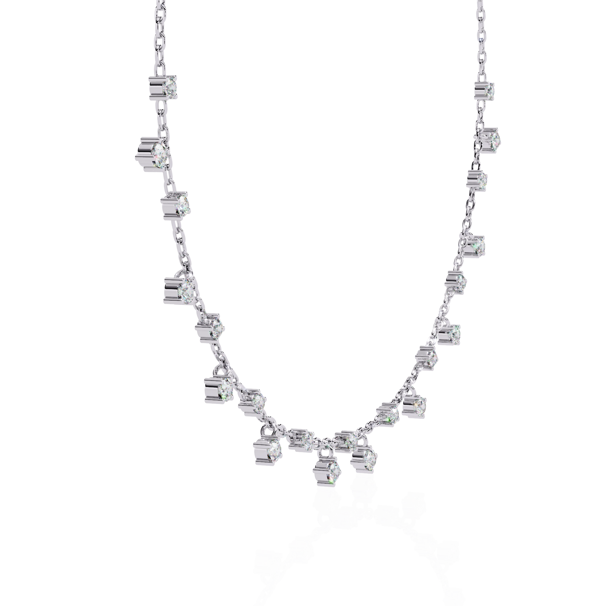 Charm Diamond Necklace