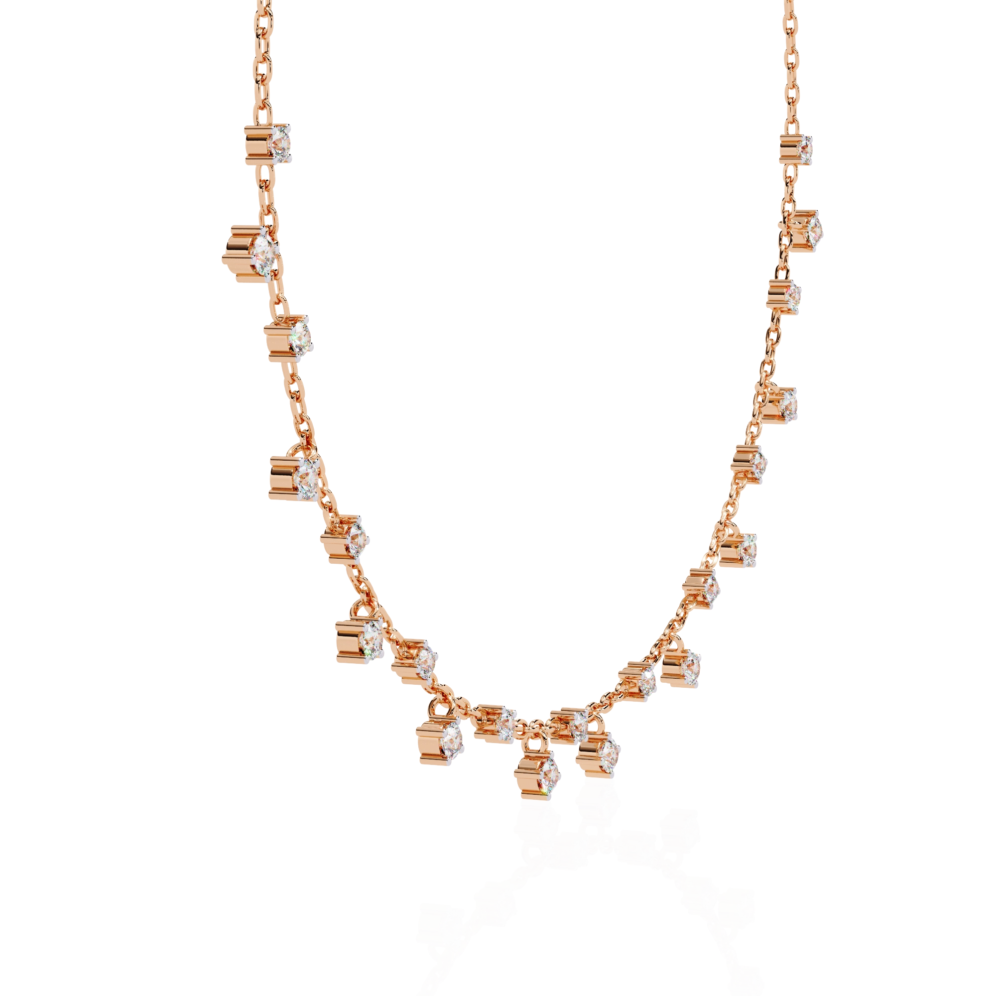 Charm Diamond Necklace