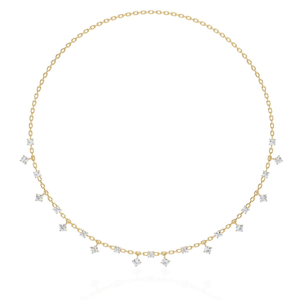 Charm Diamond Necklace