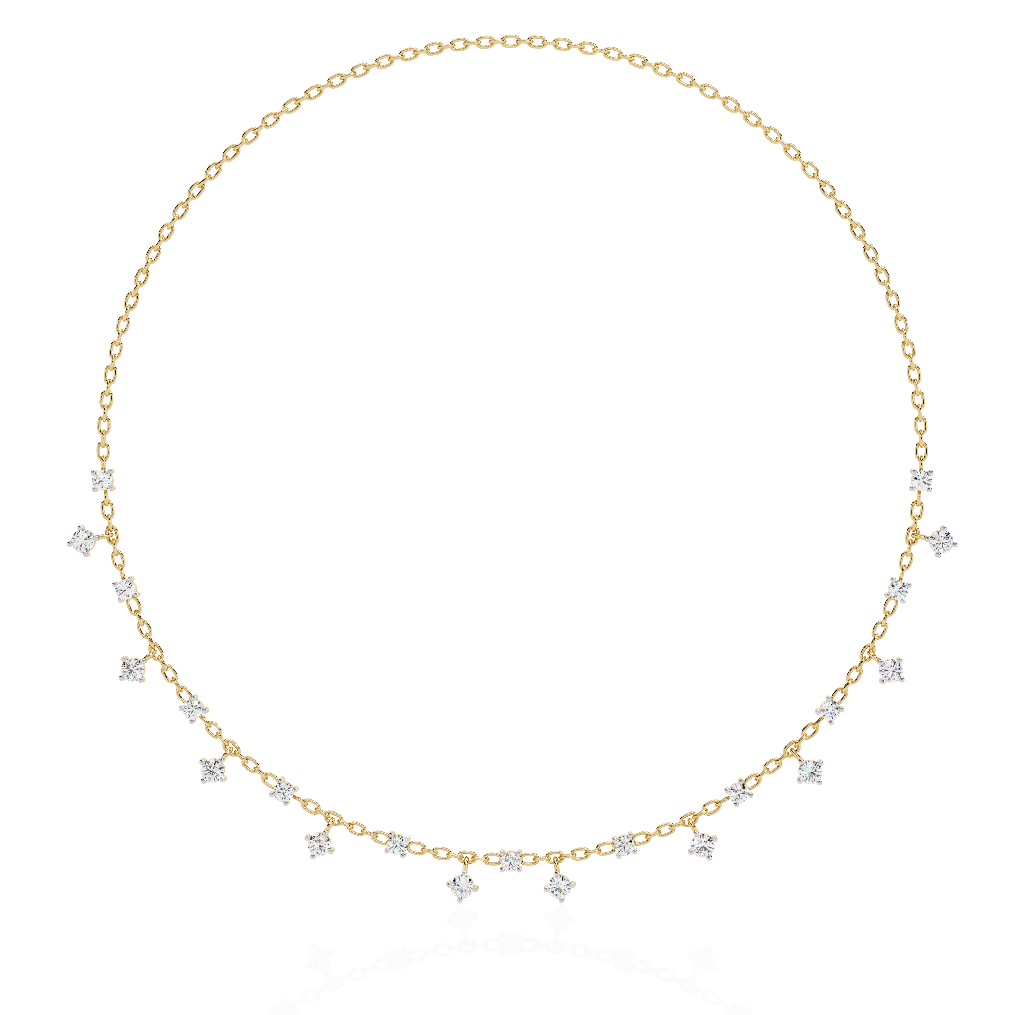 Charm Diamond Necklace
