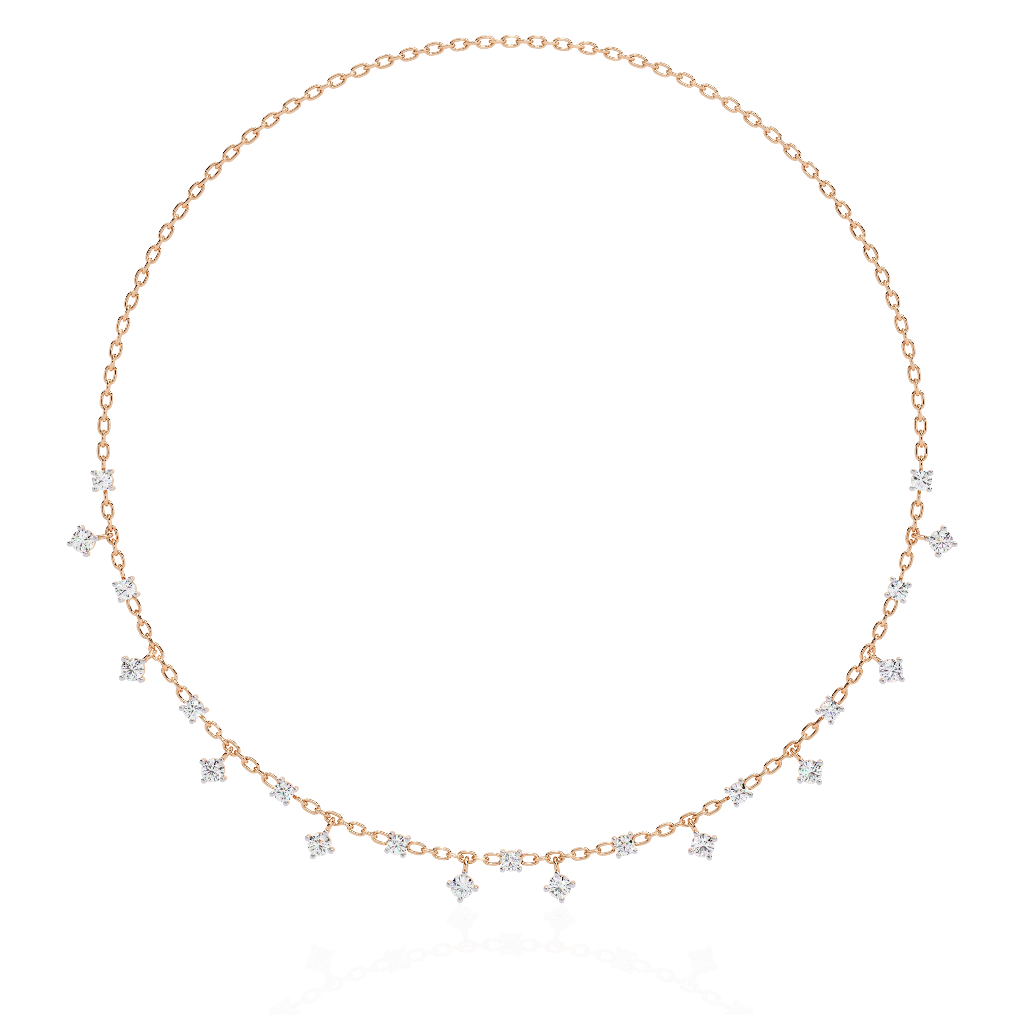 Charm Diamond Necklace