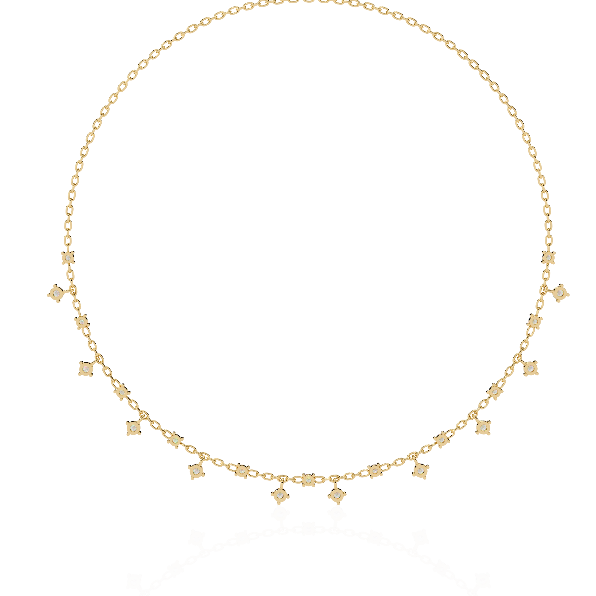 Charm Diamond Necklace