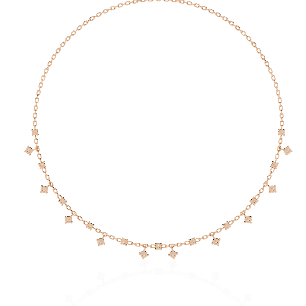Charm Diamond Necklace