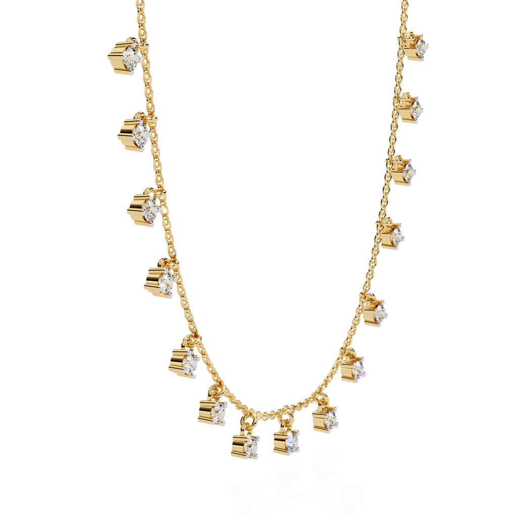 Diamond Charm Necklace