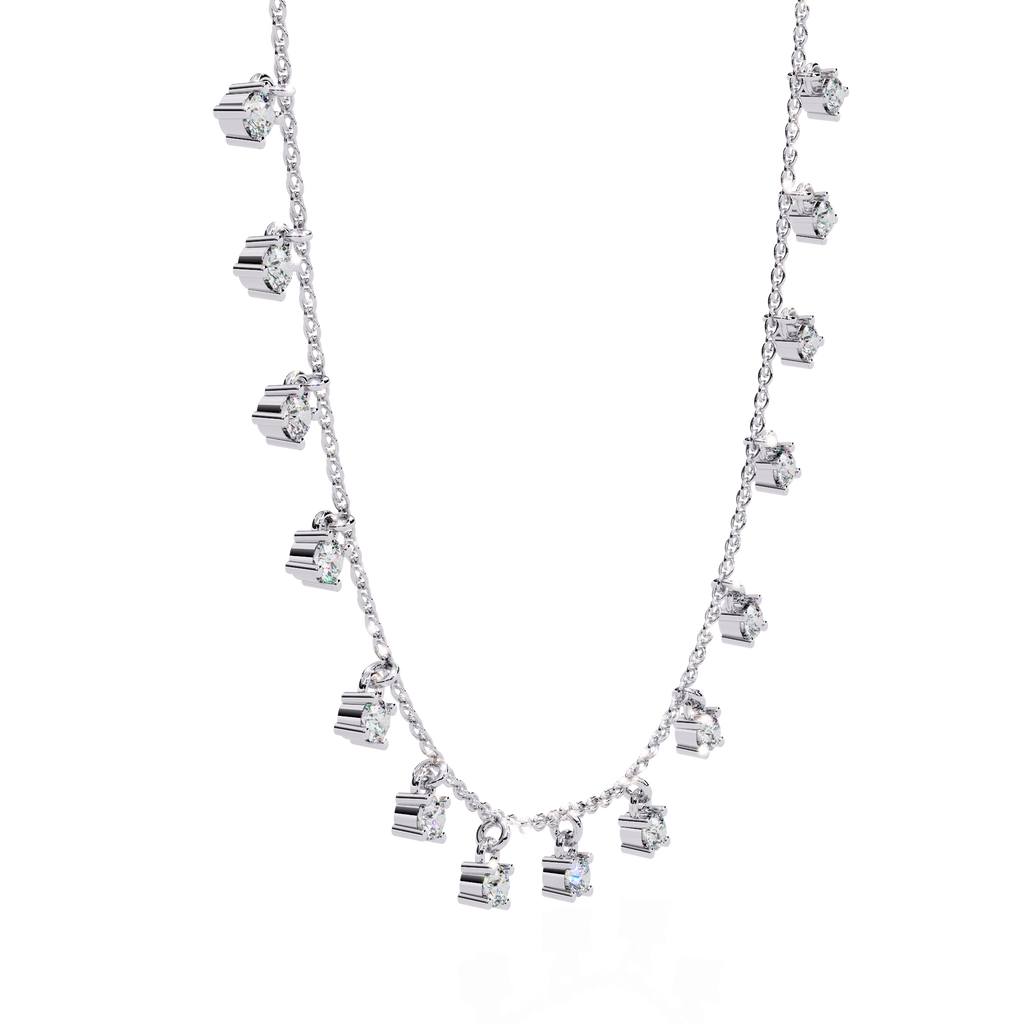 Diamond Charm Necklace