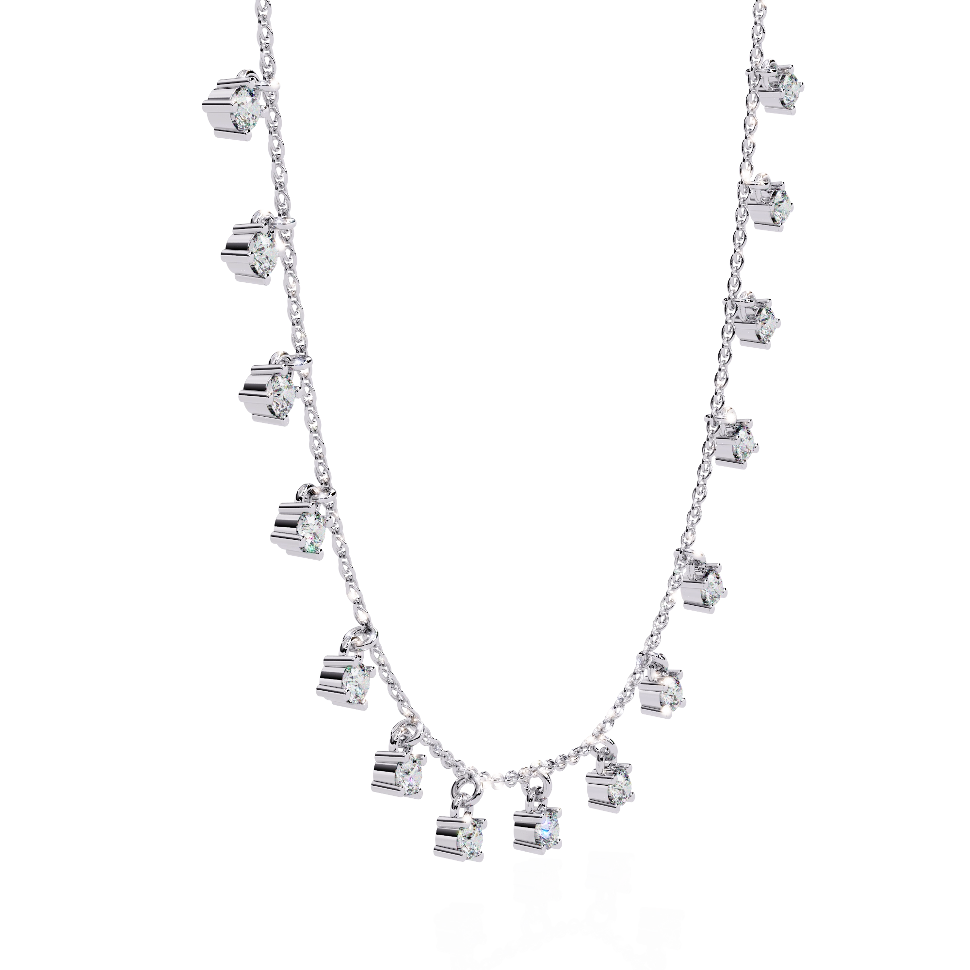 Diamond Charm Necklace