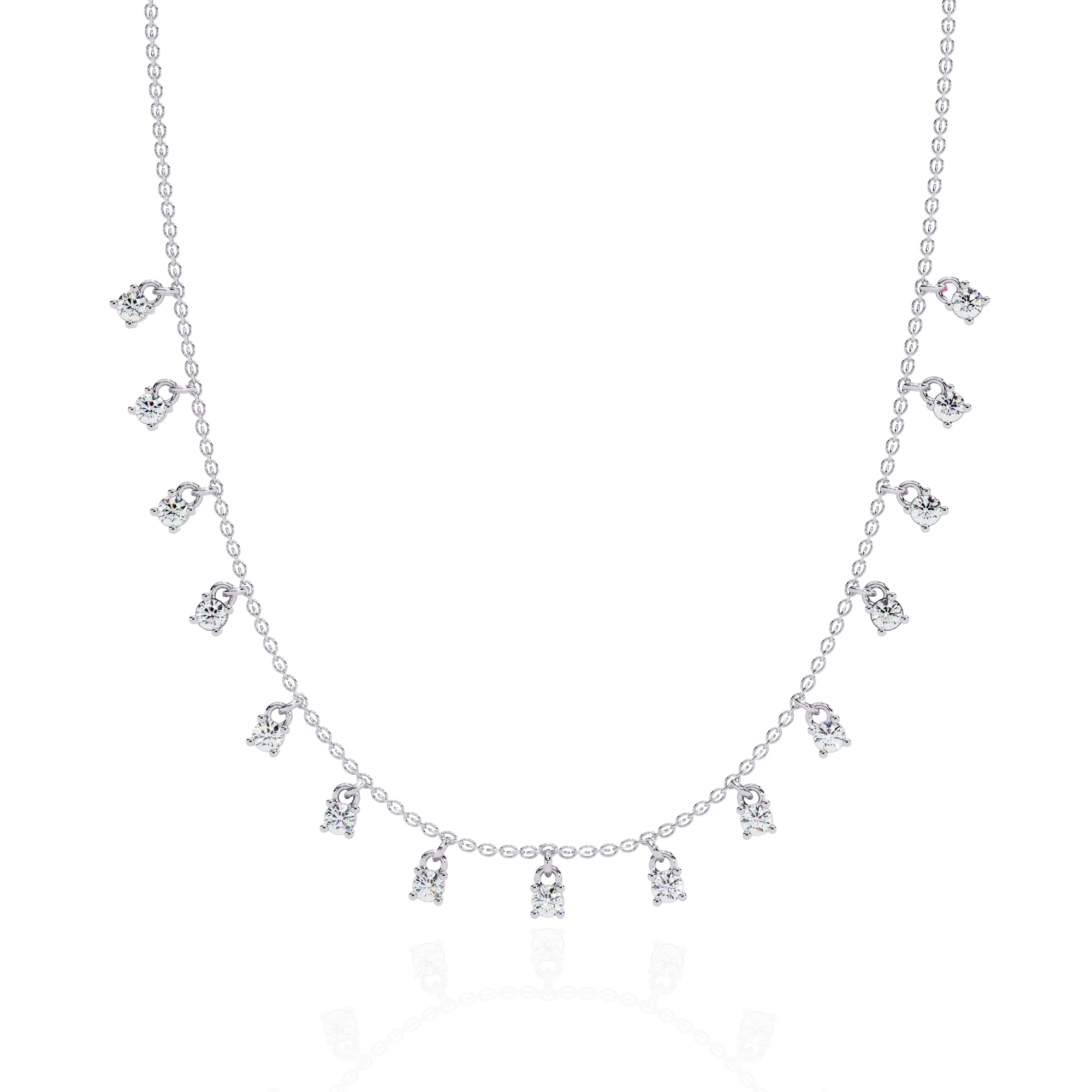 Diamond Charm Necklace