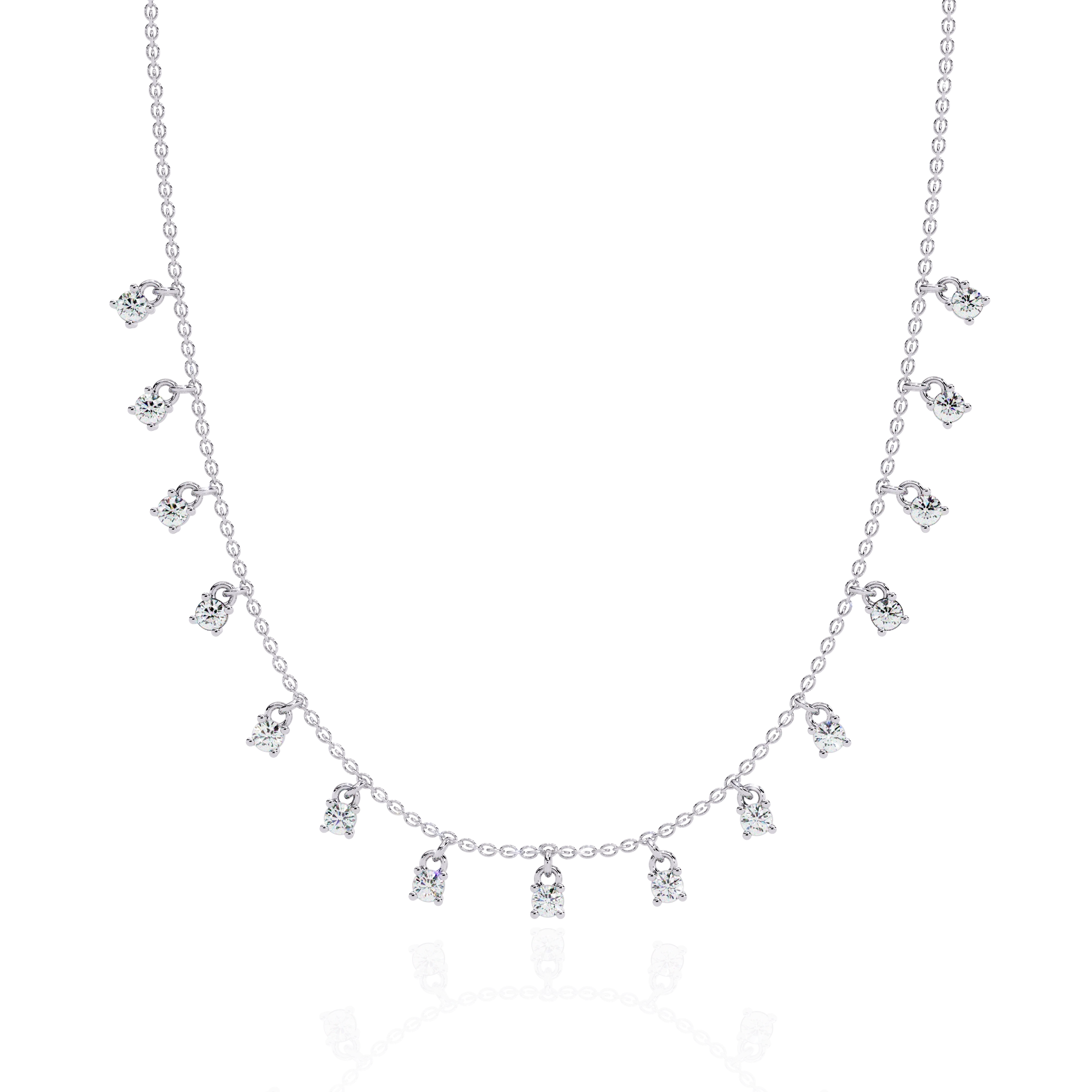 Diamond Charm Necklace