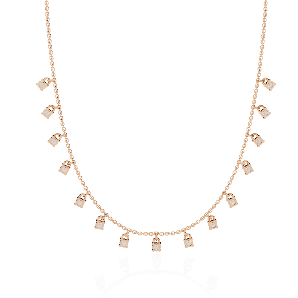Diamond Charm Necklace