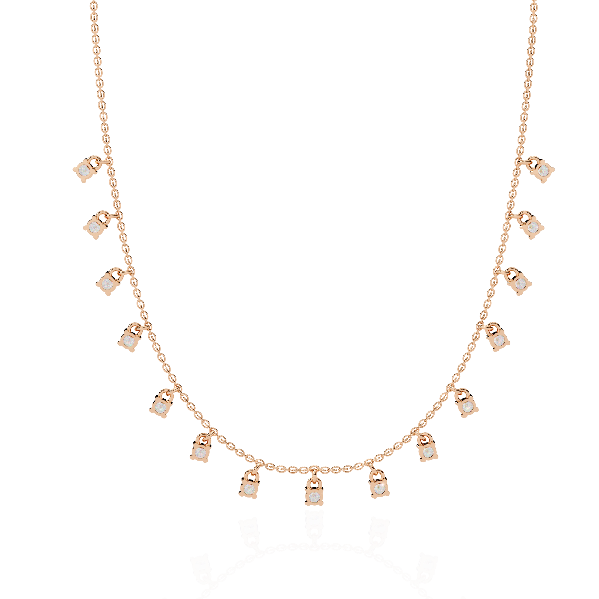 Diamond Charm Necklace