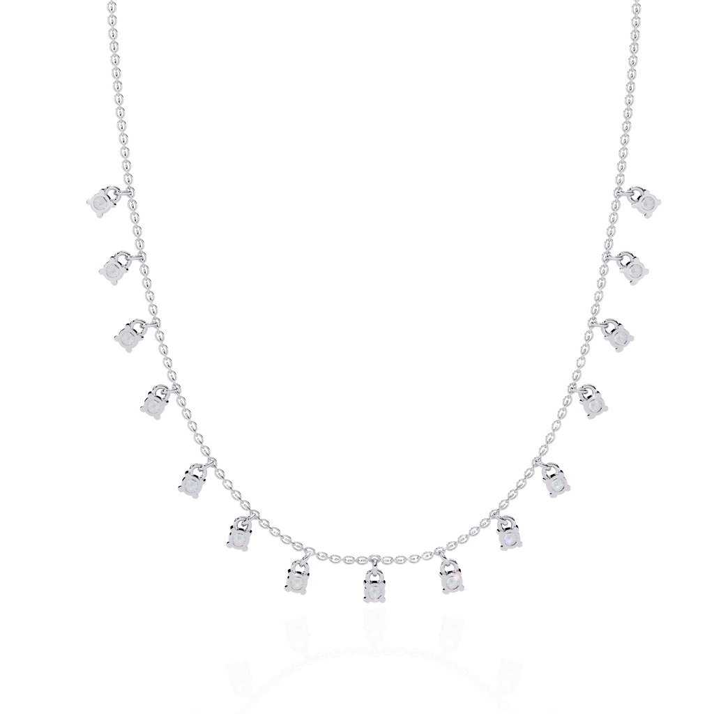 Diamond Charm Necklace