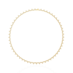 Floral Tennis Necklace