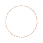 Floral Tennis Necklace