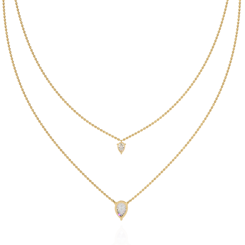 Layered Drop Necklace