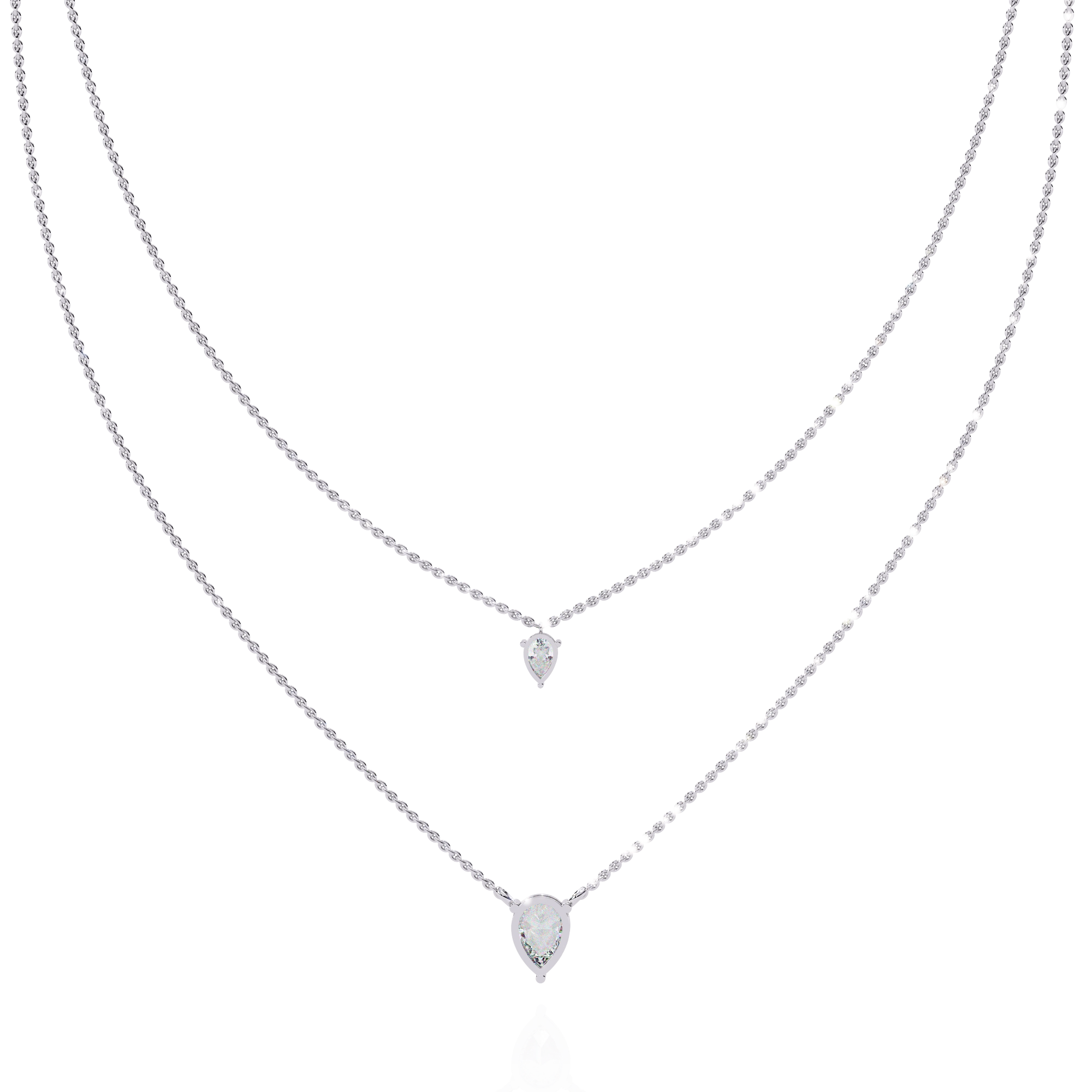 Layered Drop Necklace