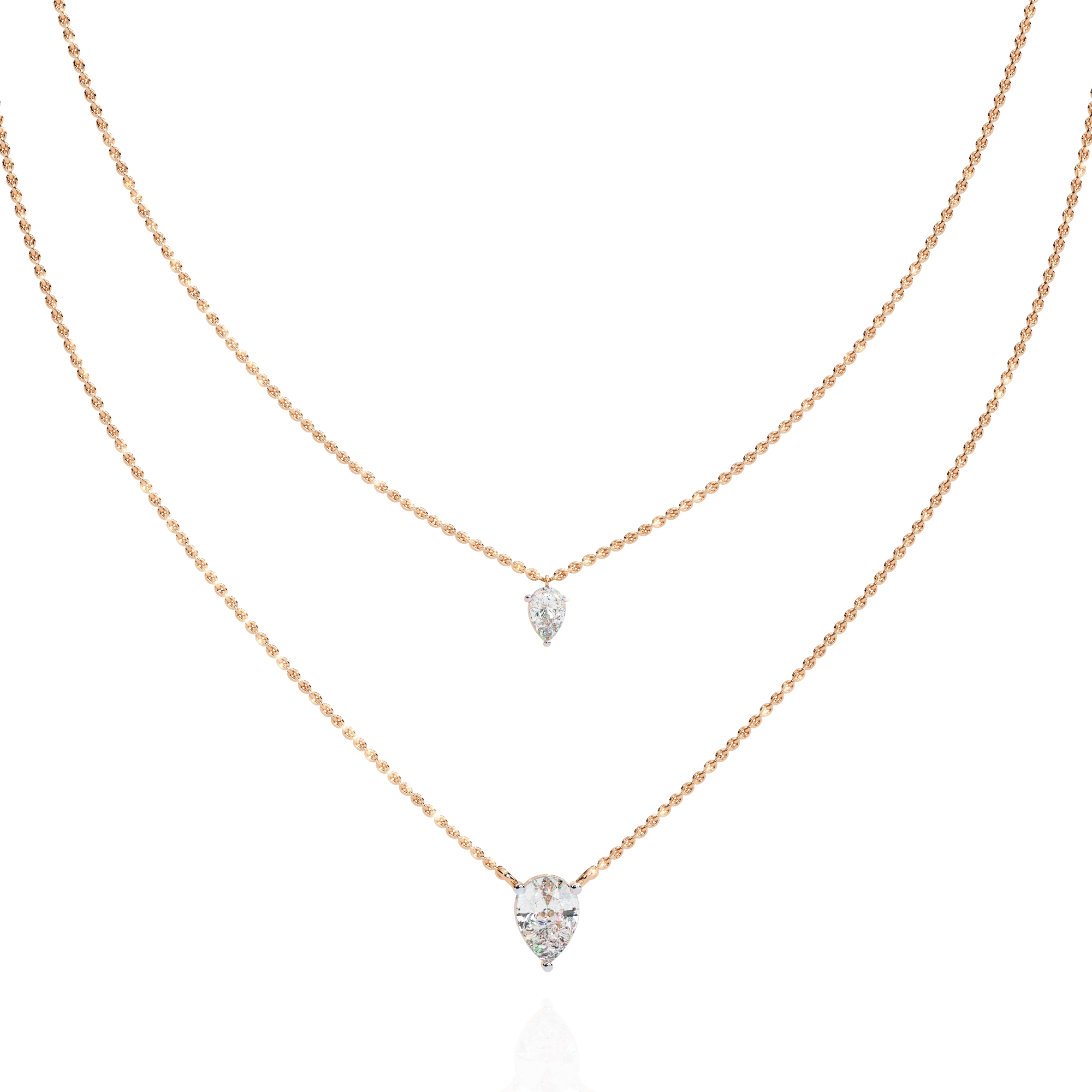 Layered Drop Necklace