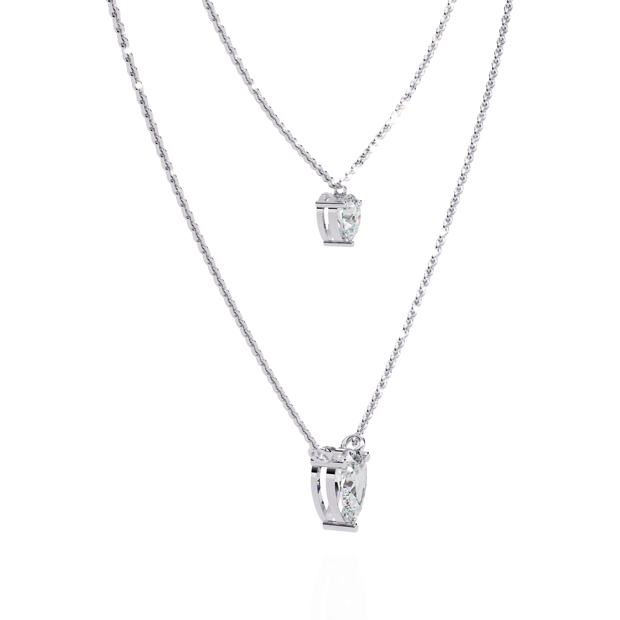 Layered Drop Necklace