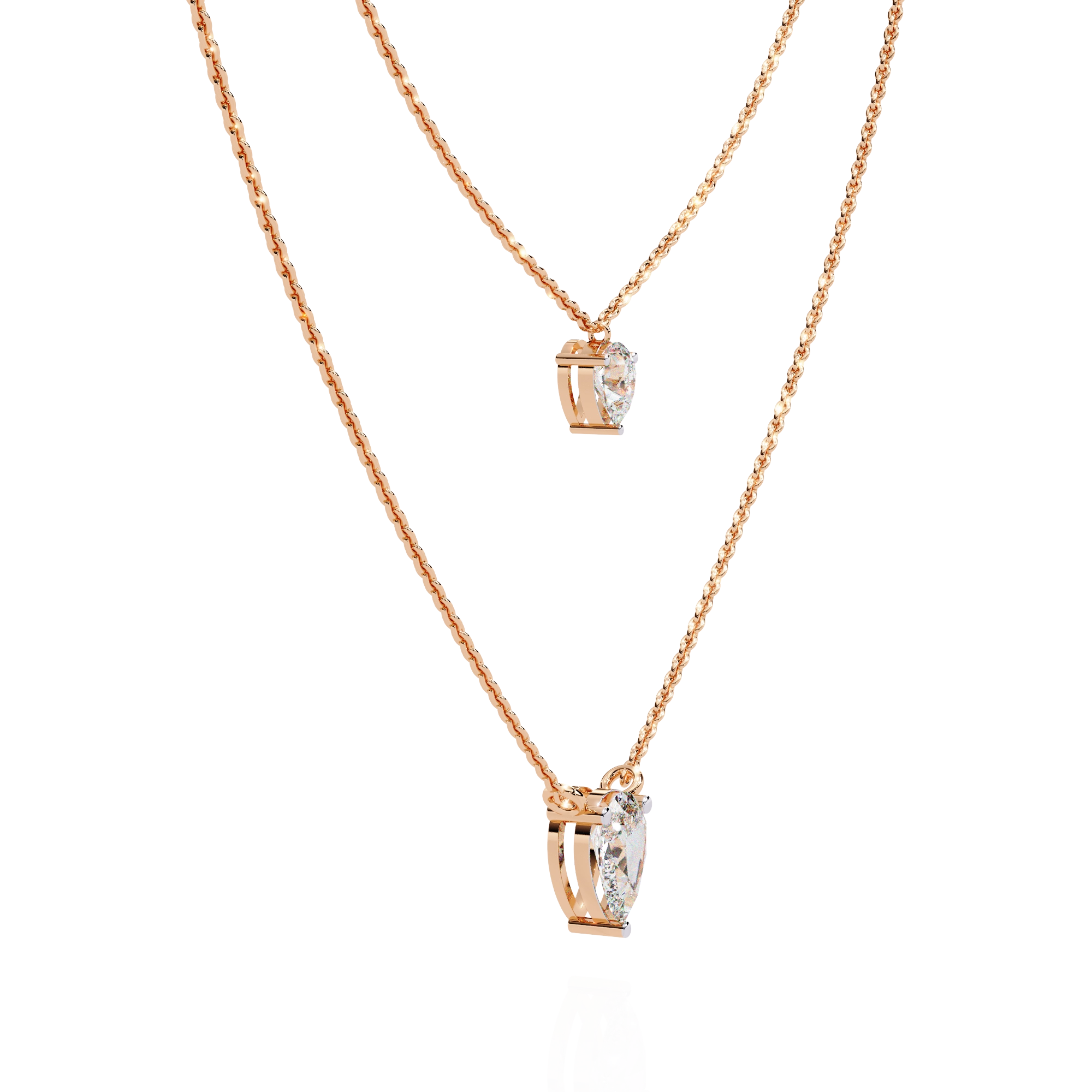 Layered Drop Necklace