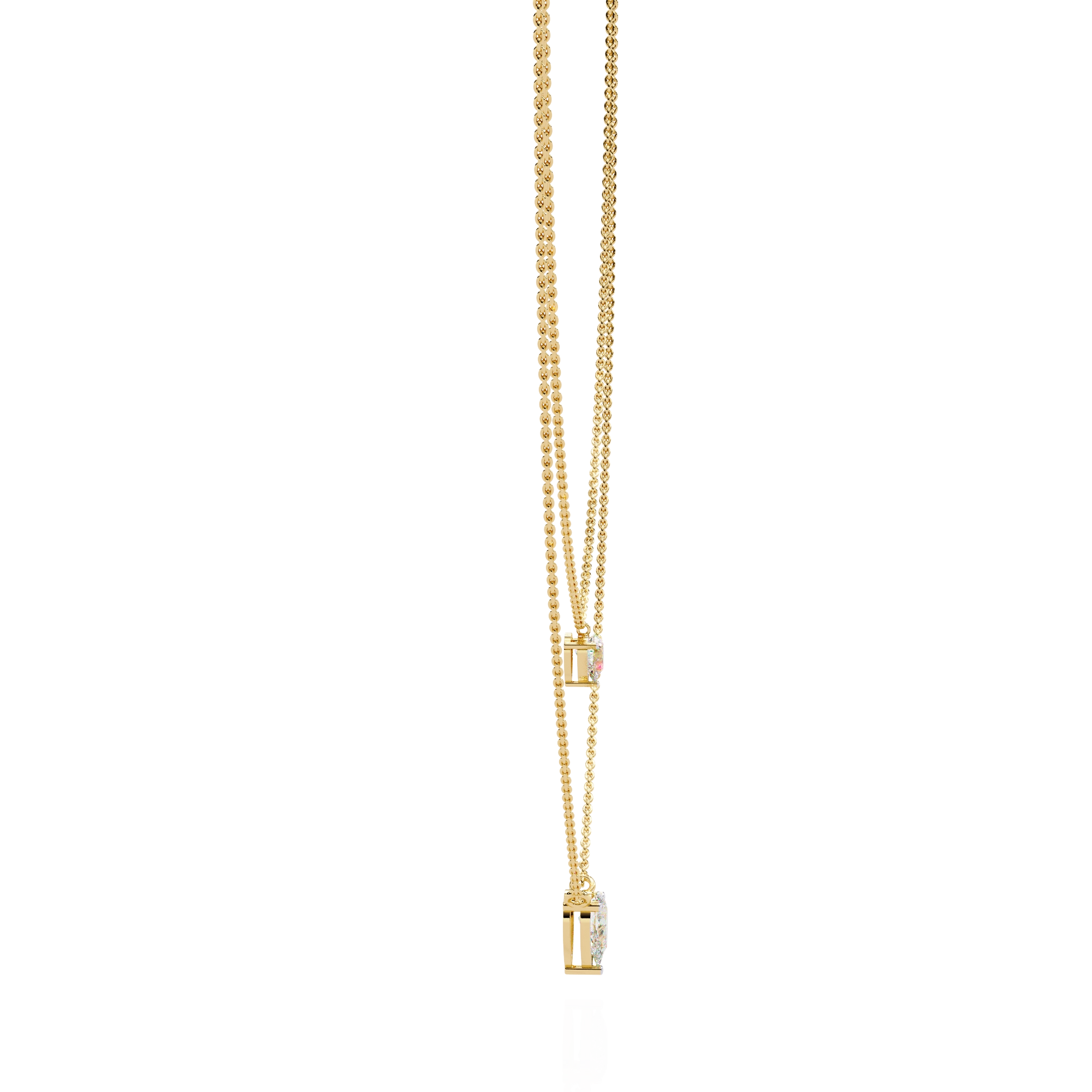 Layered Drop Necklace