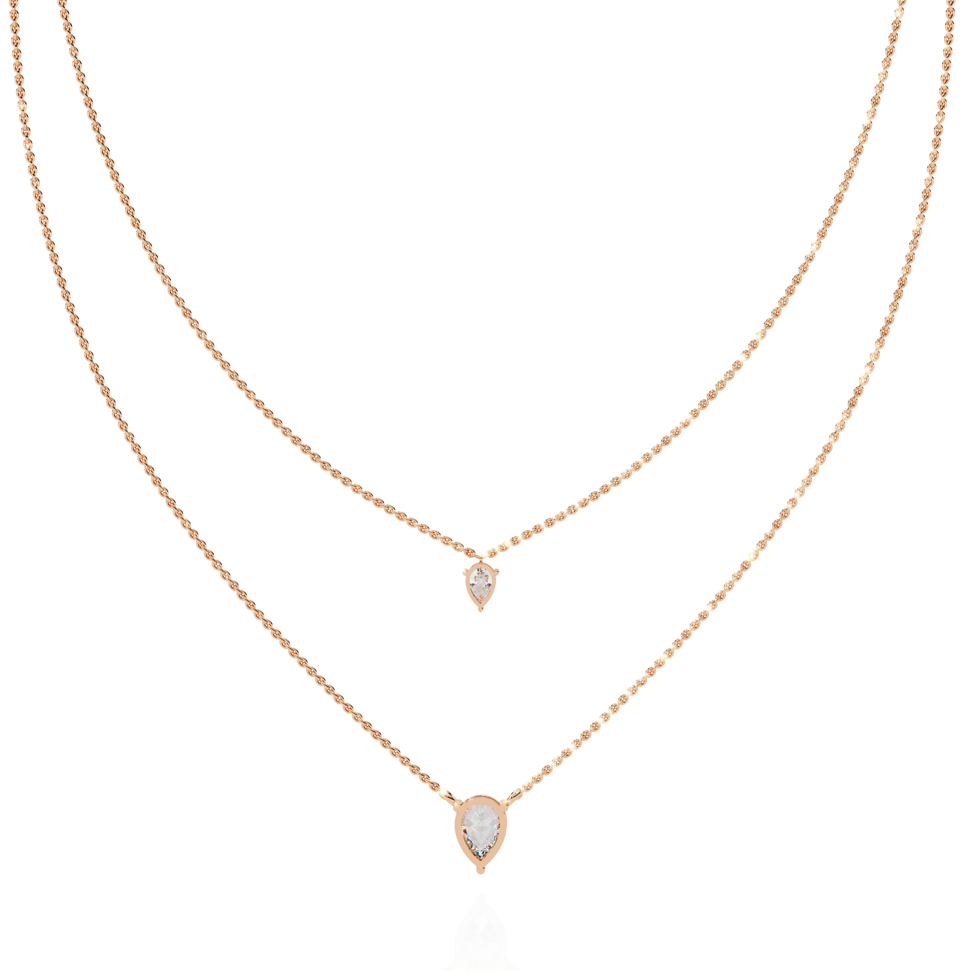 Layered Drop Necklace