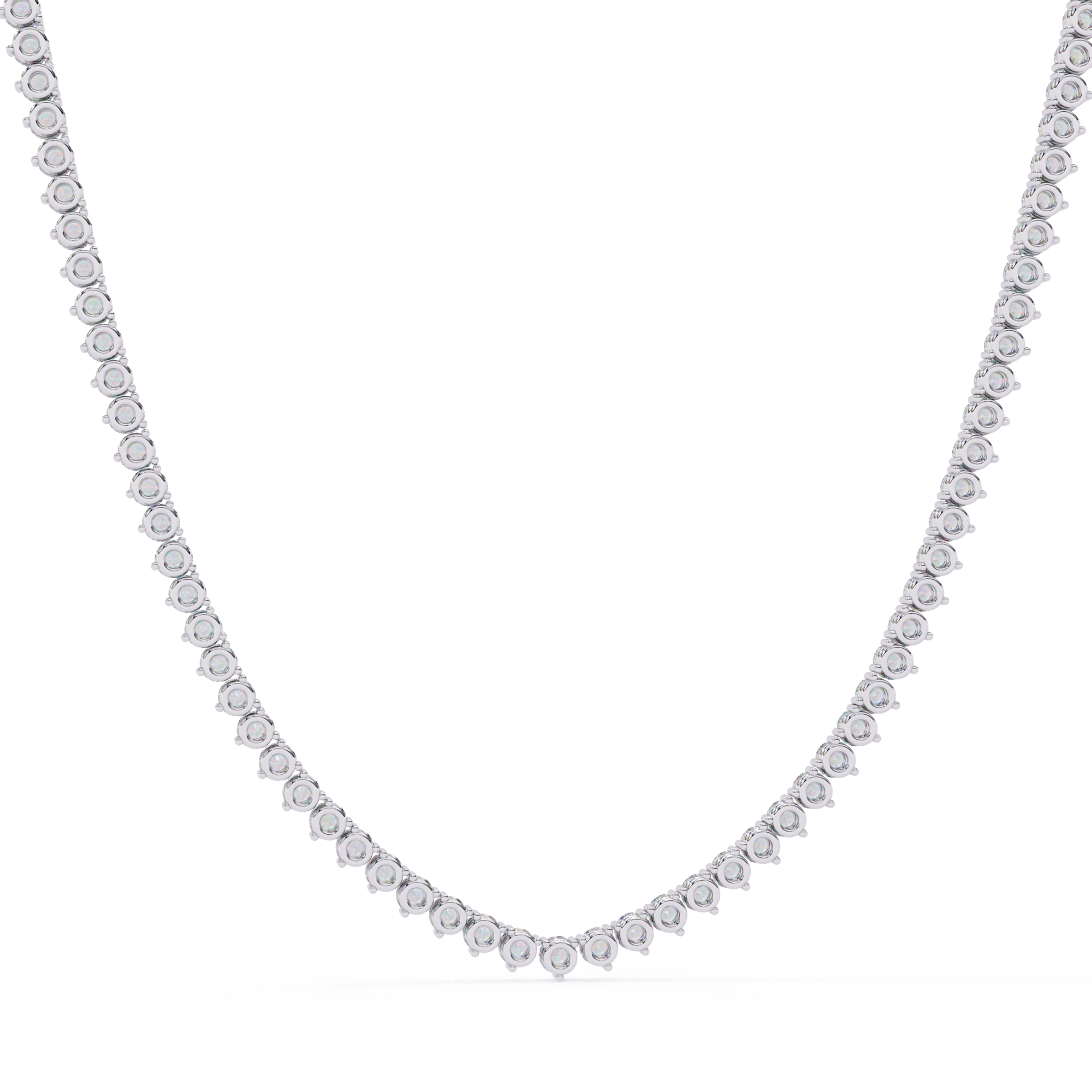 Diamond Fringe Necklace