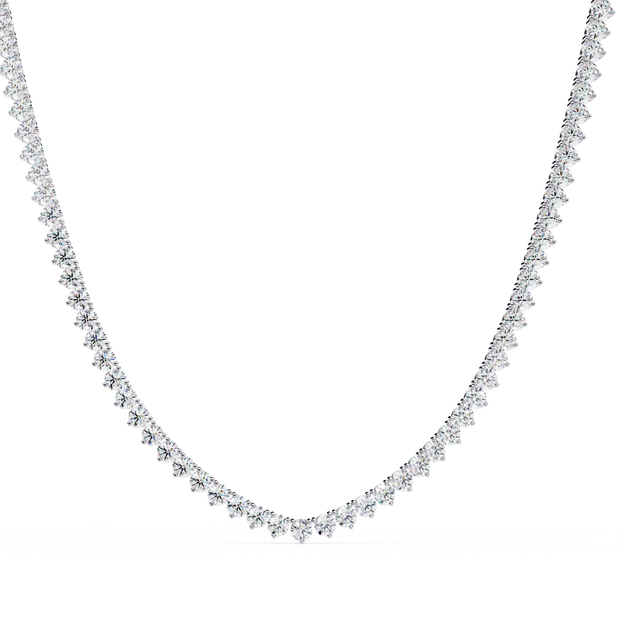 Diamond Fringe Necklace